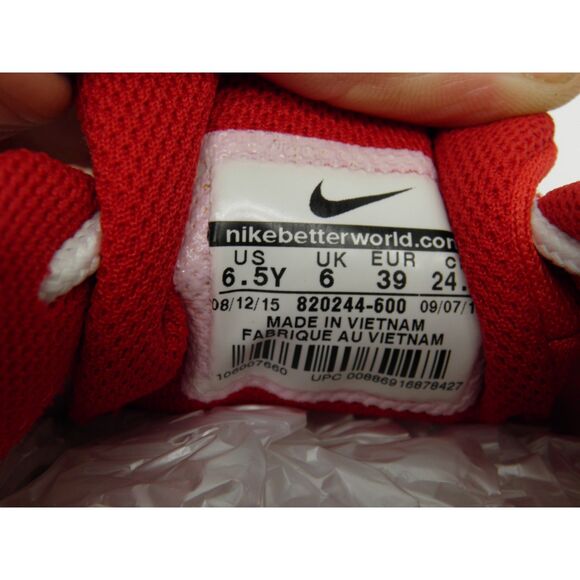 Nike Air Max Thea SE (GS) University Red/White Running Shoe Youth 6.5 - Picture 7 of 7